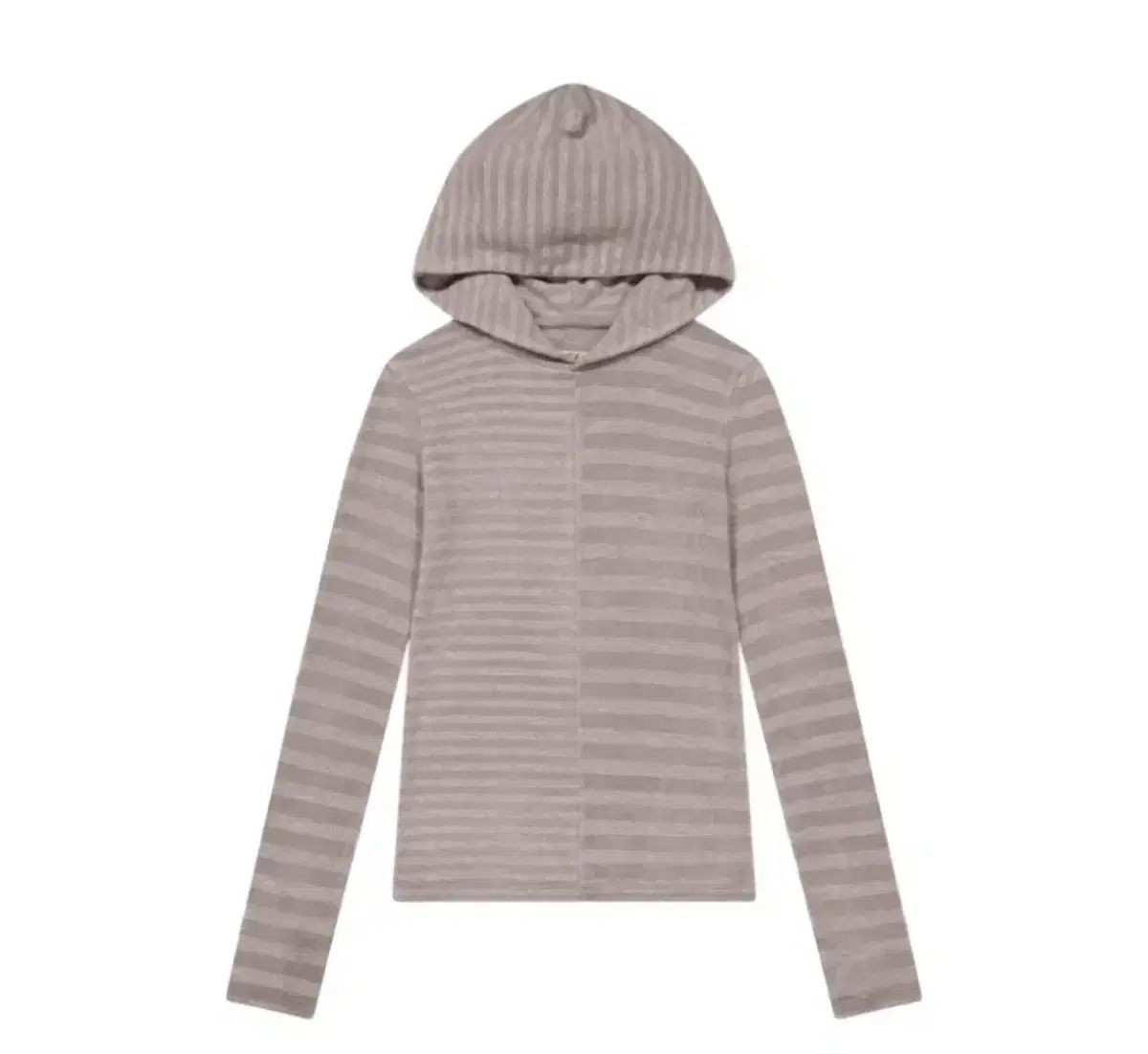 コイセイオー ミックスド ストライプ フーディー パープル