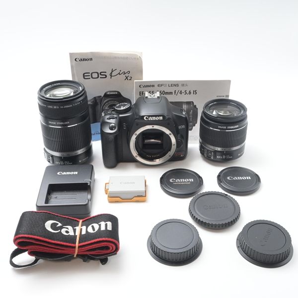 Canon EOS KISS X2 Wズームキット キヤノン Canon EOS Kiss X2 ダブル