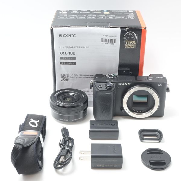 SONYα6400パワーズームレンズキット ILCE-6400L-B SONY α6400 ILCE-6400L パワーズームレンズキット [ブラック] 価格比較