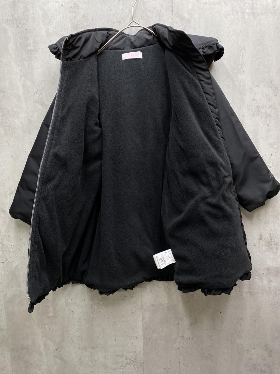 mezzo piano メゾピアノ ナルミヤ 6084350-178 ボアリボンつきフリル中