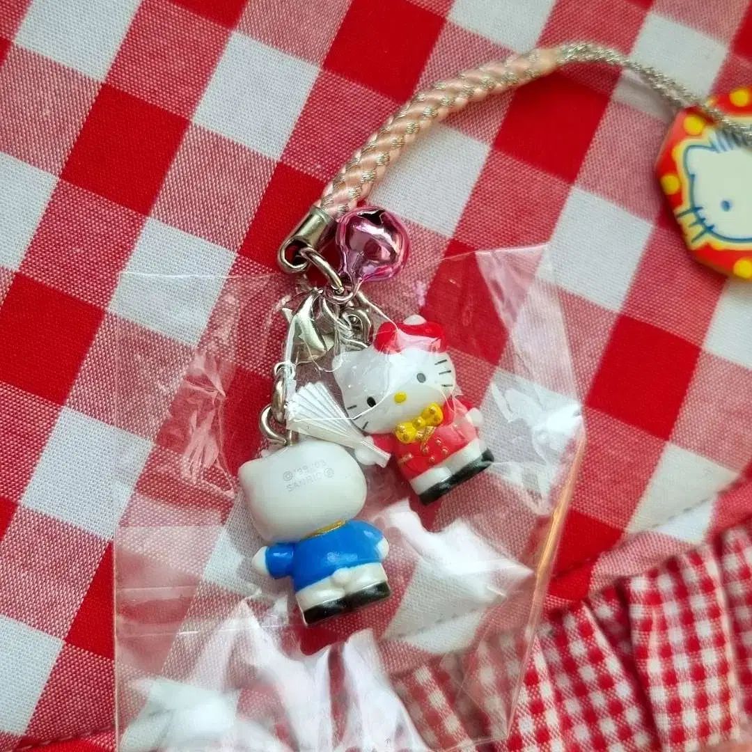 ハローキティ&ダニエル ストラップ set