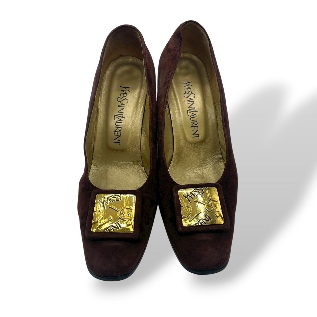 美品】イブサンローラン パンプス 美品 サンローラン グリッター