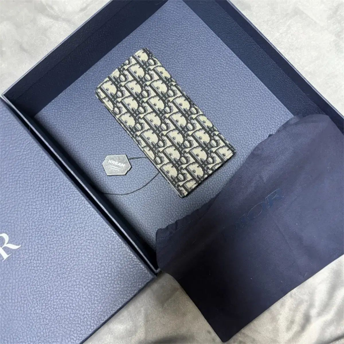 OS 新モデル ディオール オブリーク ロングウォレット