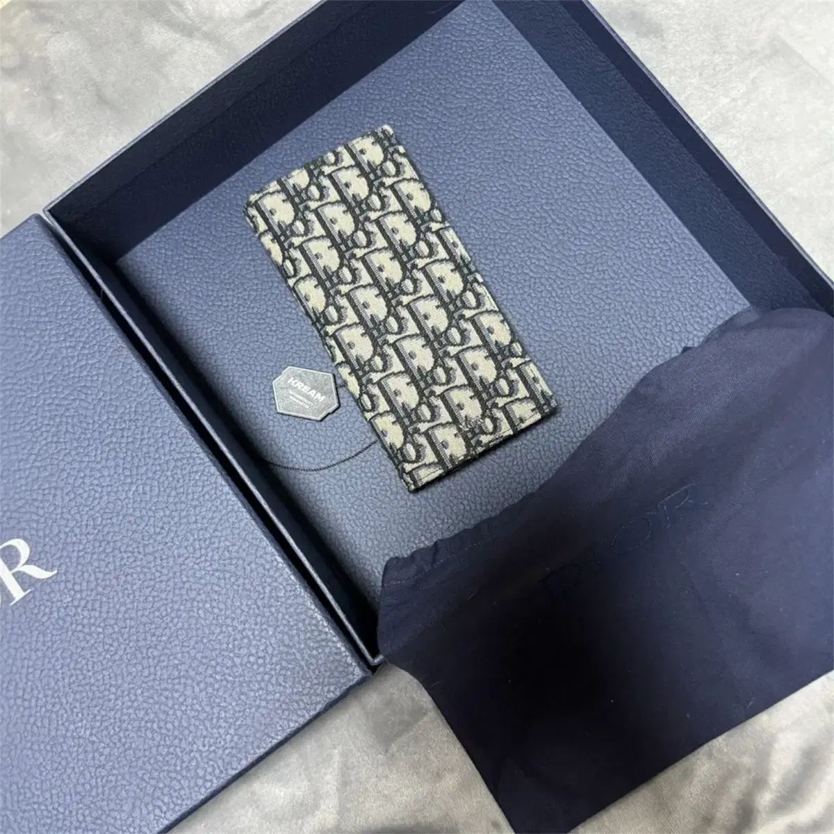 OS 新モデル ディオール オブリーク ロングウォレット