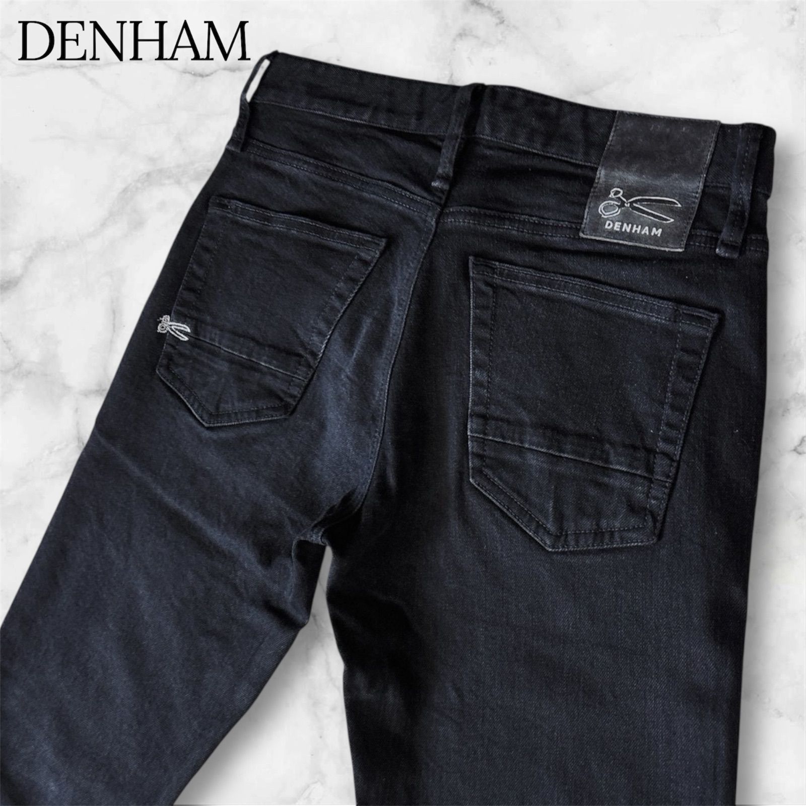 DENHAM デンハム RAZOR B30 レイザー スリムフィット ブラックデニム