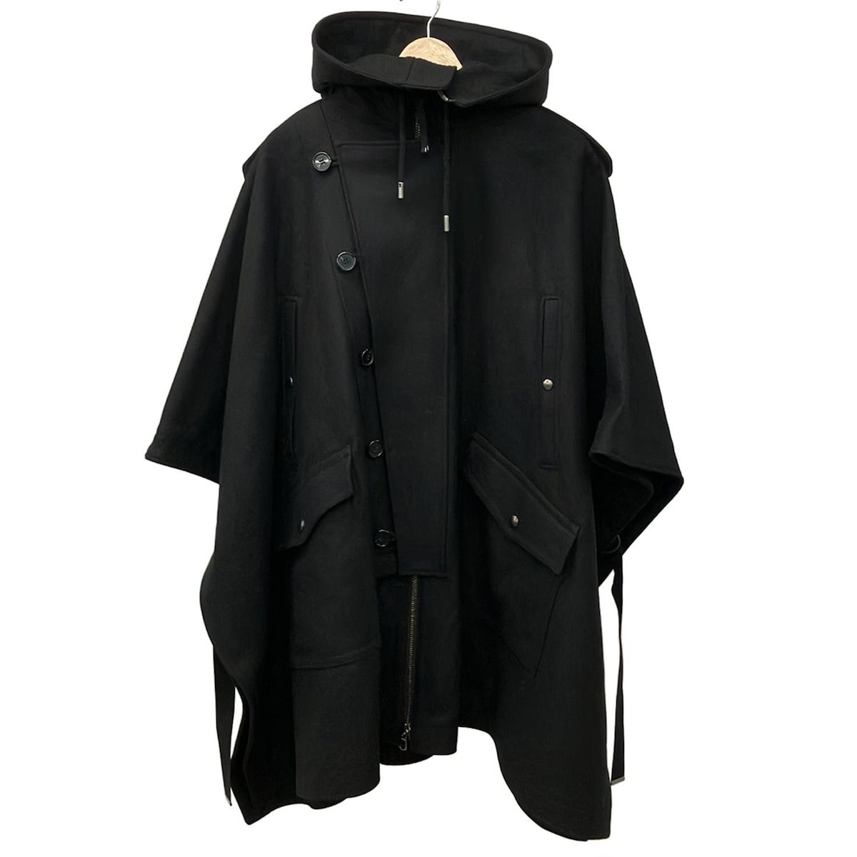 DIESEL BlackG ディーゼルブラックゴールド ポンチョ レディース - 黒 冬