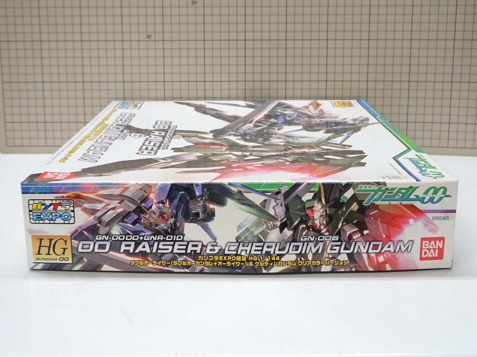 バンダイ HG 1/144 ダブルオーライザー & ケルディムガンダム クリア