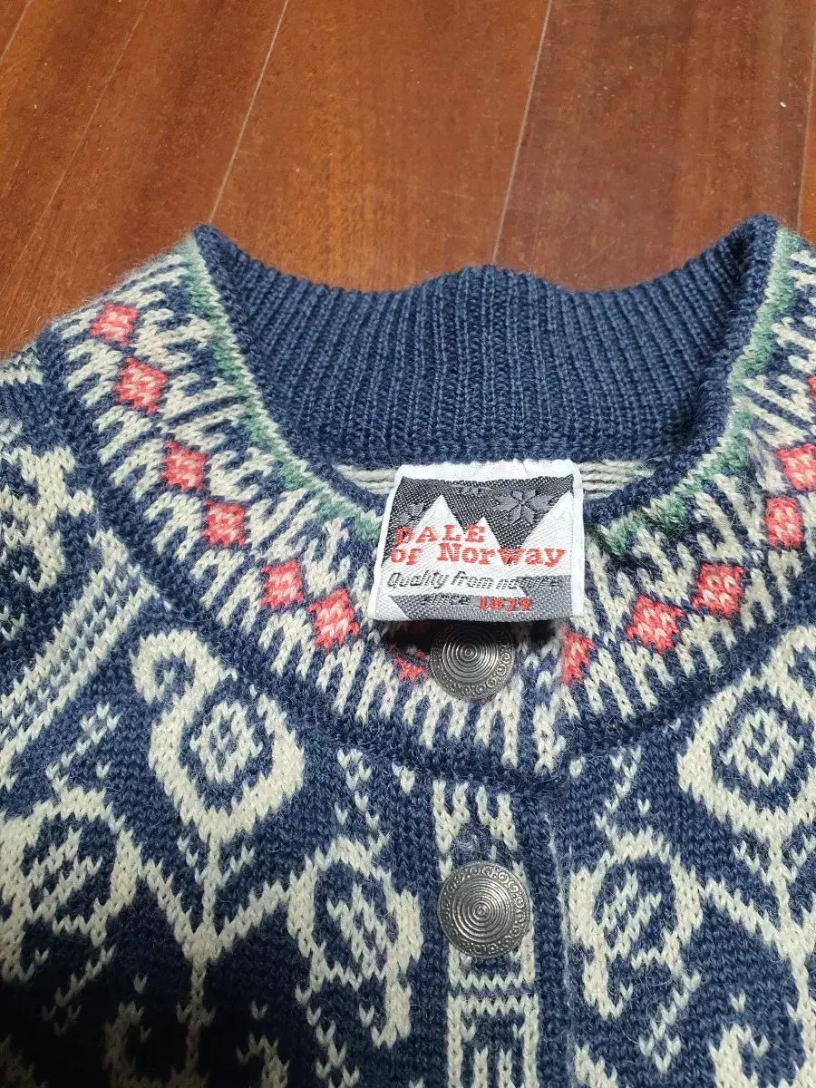 ノルディックニットカーディガン