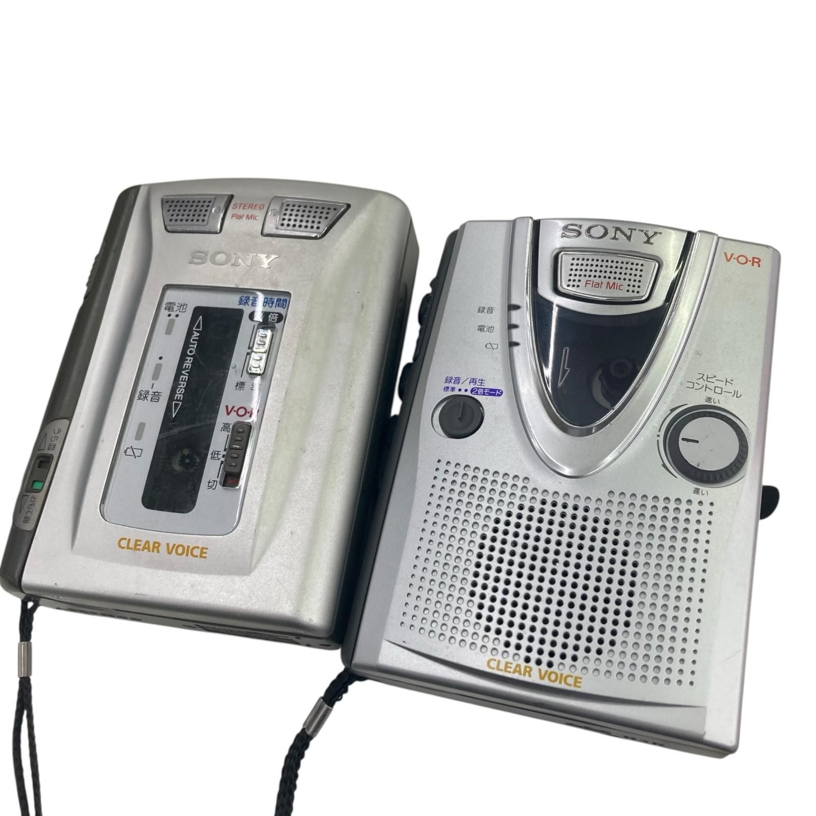 186001 動作未確認 SONY ソニー カセットレコーダー TCS-60/TCM-400