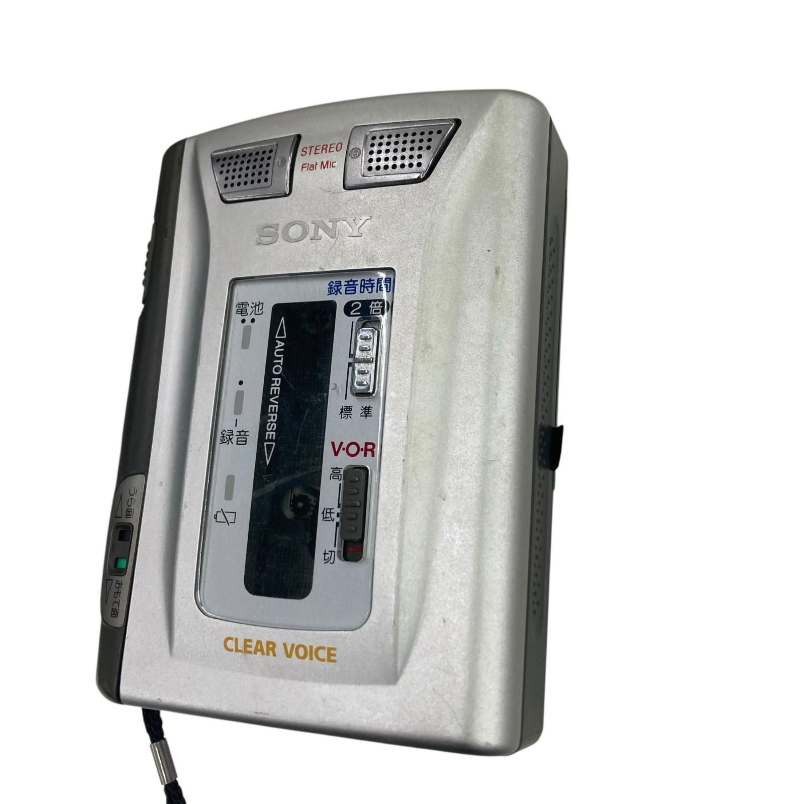 186001 動作未確認 SONY ソニー カセットレコーダー TCS-60/TCM-400