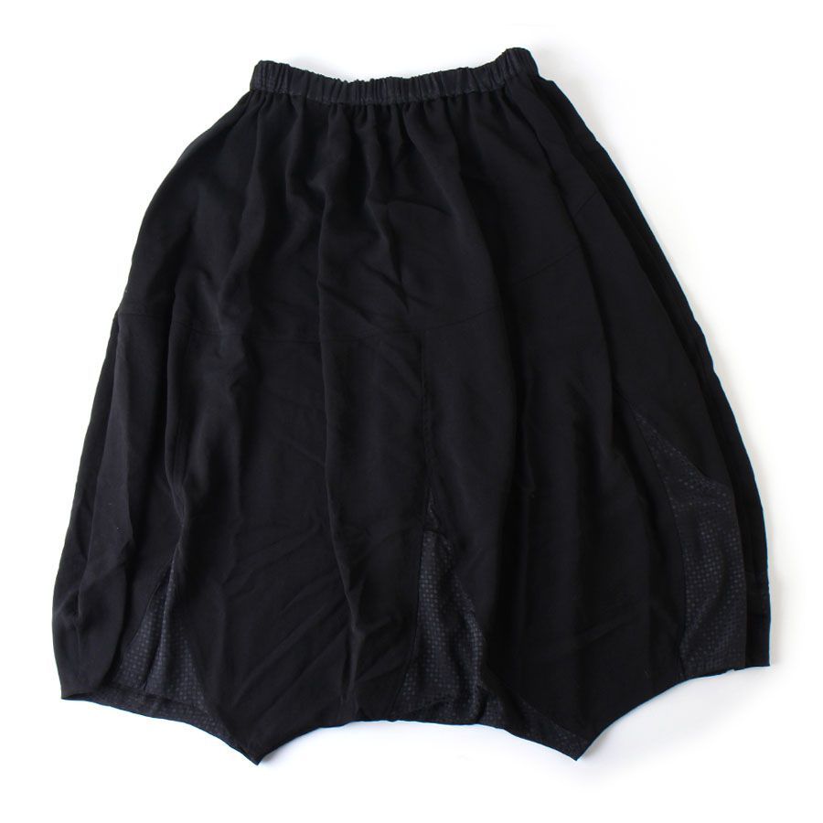 WK25048 ALBEROBELLO アルベロベロ オレボレブラ バルーンパンツ ブタさん ブラック ドット生地 M