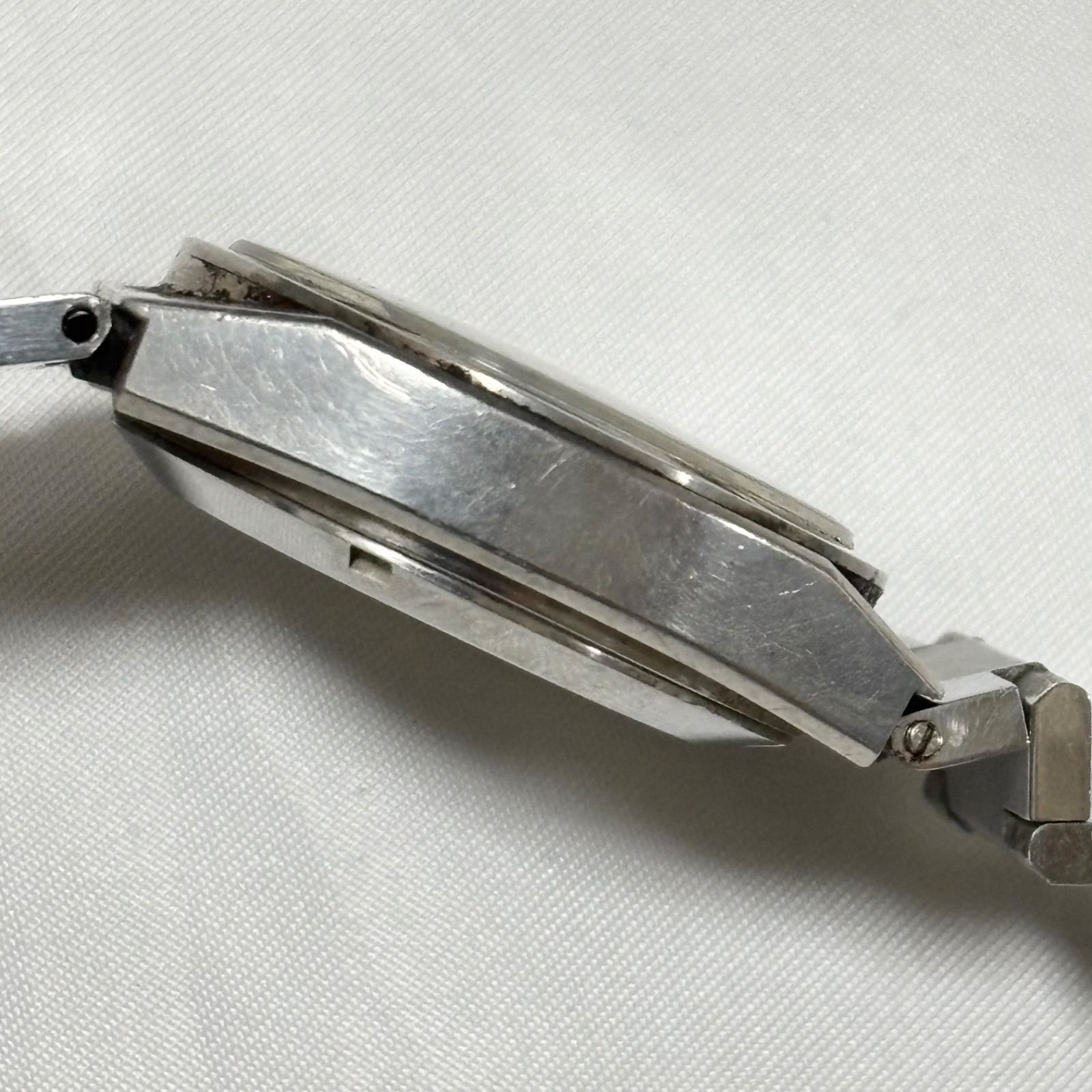  RADO ラドー Brienyer ブリエンツ 自動巻き腕時計 シルバー ネイビー 動作品 稼働品 品 自動巻き時計 腕時計(アナログ)