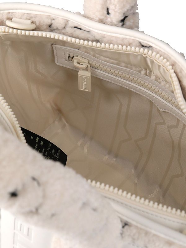 HUNTER ハンター バッグ トート バッグ ウィンター カプセル ブークレ ミニ トート ホワイトウィロー ブラック UBX5531EMB Winter Capsule Boucle Mini Tote HUNTER ハンター バッグ トート バッグ ウィンター カプセル ブークレ