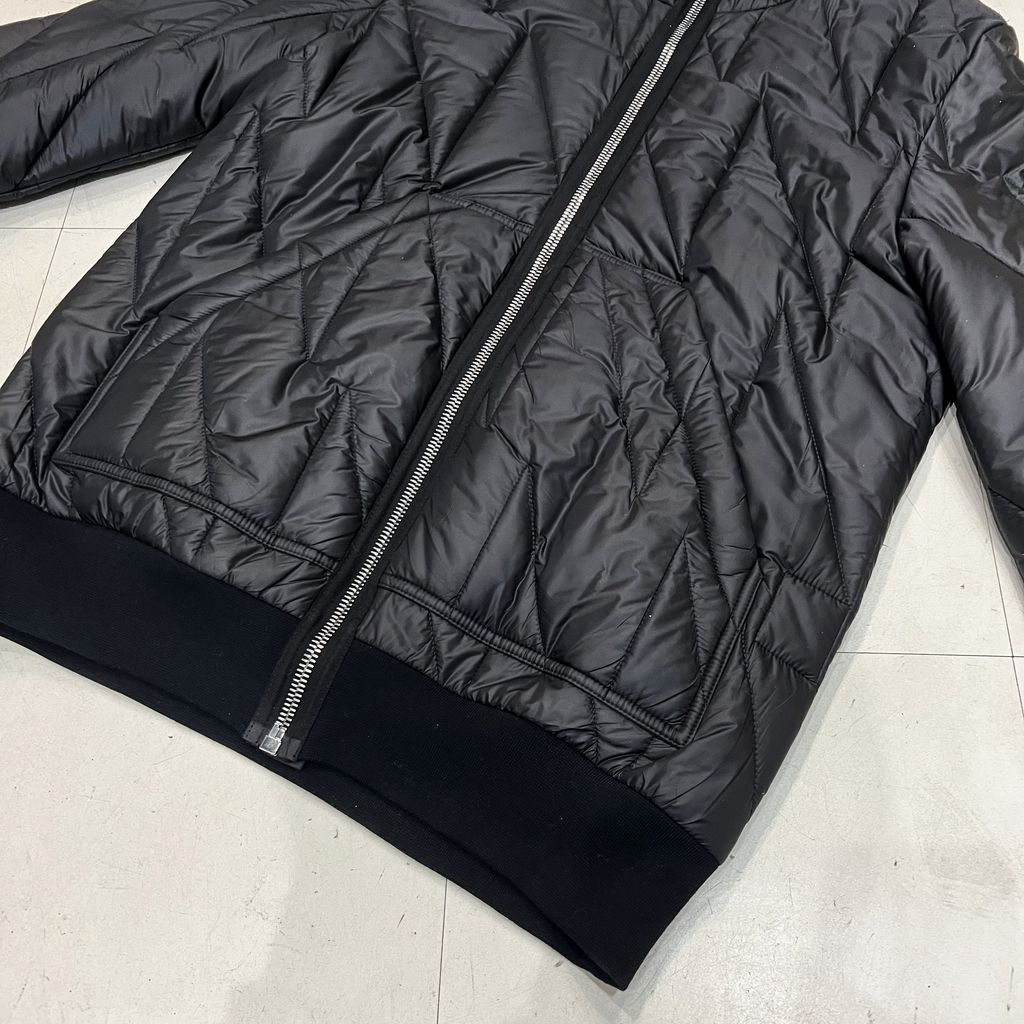 【未使用】リックオウエンスダークシャドゥ キルティング ダウンジャケット L Rick Owens DRKSHDW リックオウエンス ダークシャドウ GIMP JKT