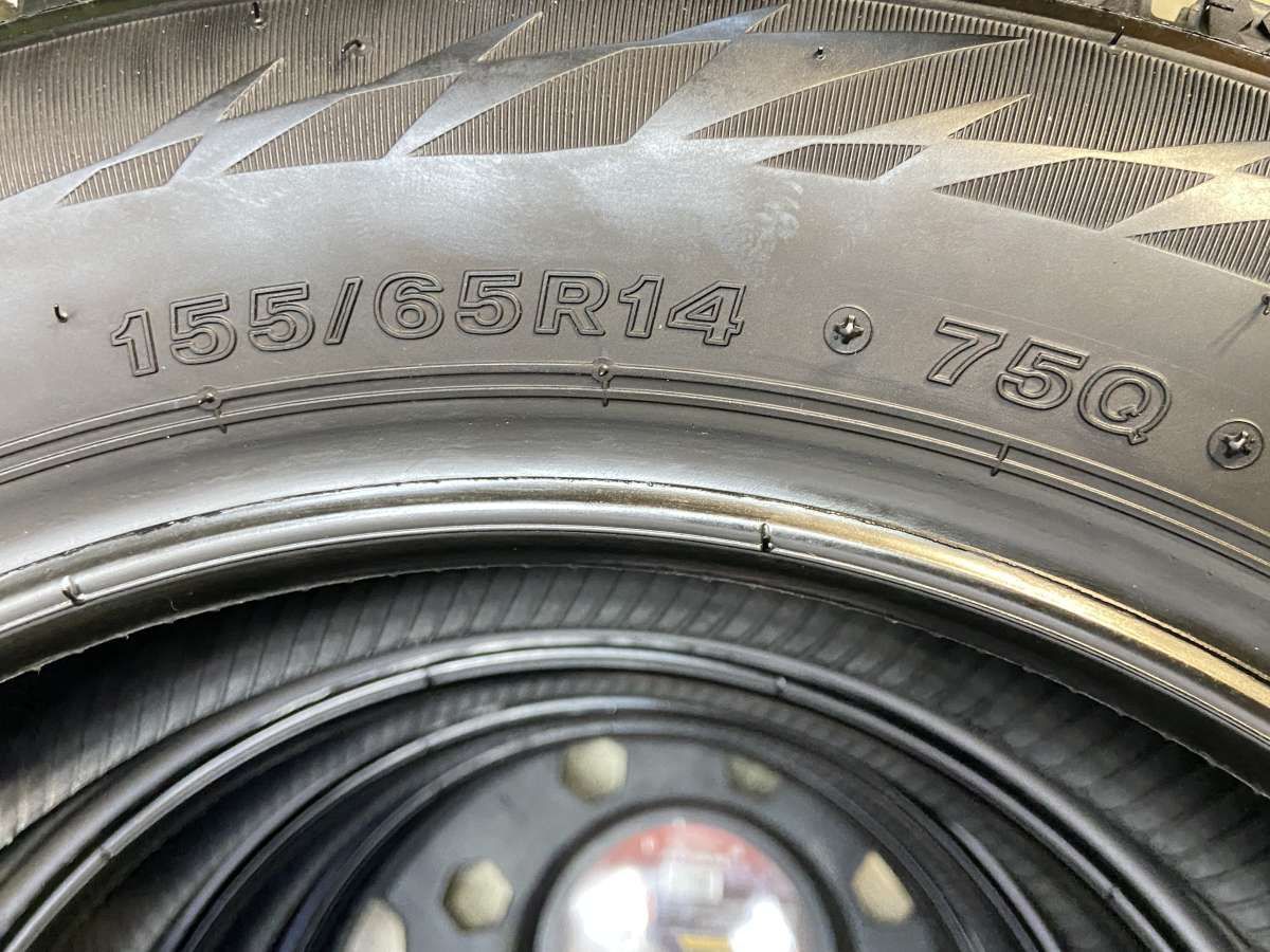 155/65R14 ブリヂストン ブリザック VRX2 中古タイヤ スタッドレス