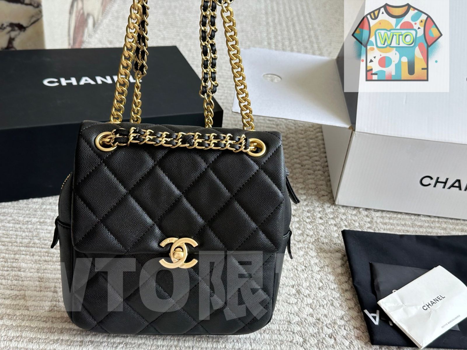 今日 Chanel Mini Backpack シャネル ミニ バックパック-WT 0輸入