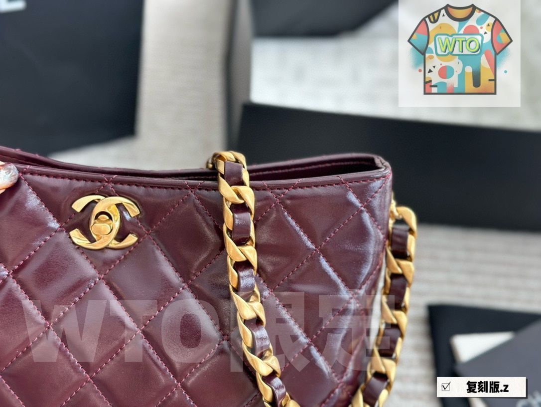 今日 Chanel 24P Hobo Bag ブラックゴールド ホーボーバッグ-WT0輸入