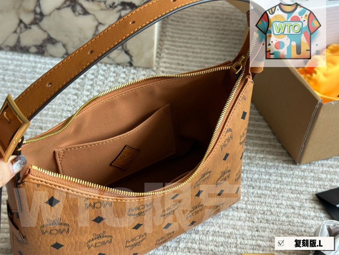  今日 MCM Hobo Bag ホーボーバッグ バタークロ issant-WT 0輸入 トートバッグ バッグ