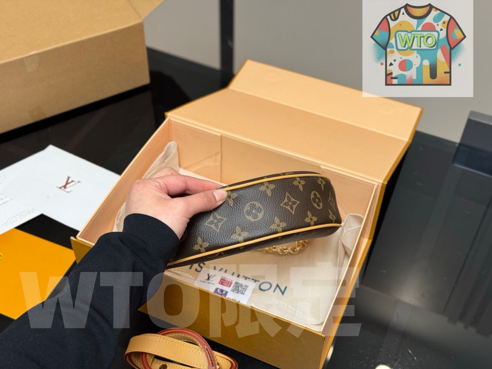 ヴィンテージ ムーンバッグ-WT