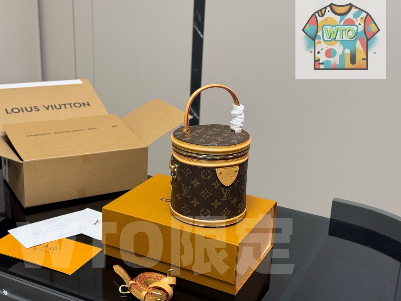 今日 LV Cannes Bucket Bag カンヌス バケットバッグ インナー付き-WT0輸入