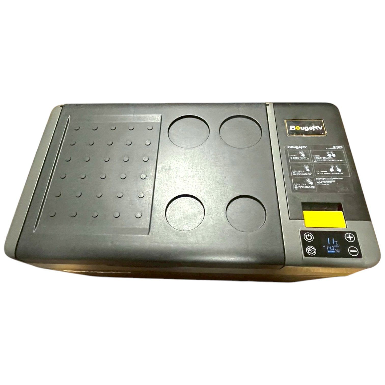 Bouge RV CR PRO 20 黒 ブラック 100V 20L ボージアールブイ ポータブル冷蔵庫 災害 防災品 クーラーボックス