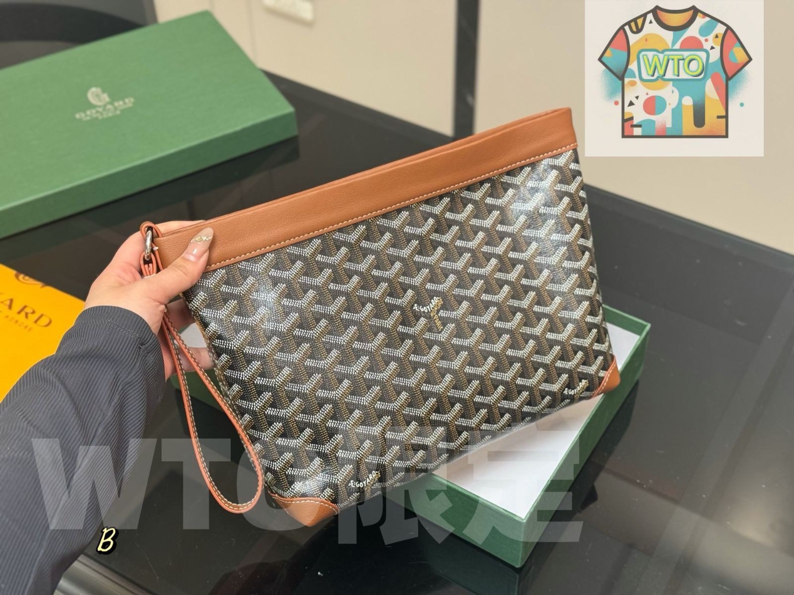 今日 Goyard New Clutch Bag グワヤール ニュー クラッチバッグ -WT0輸入