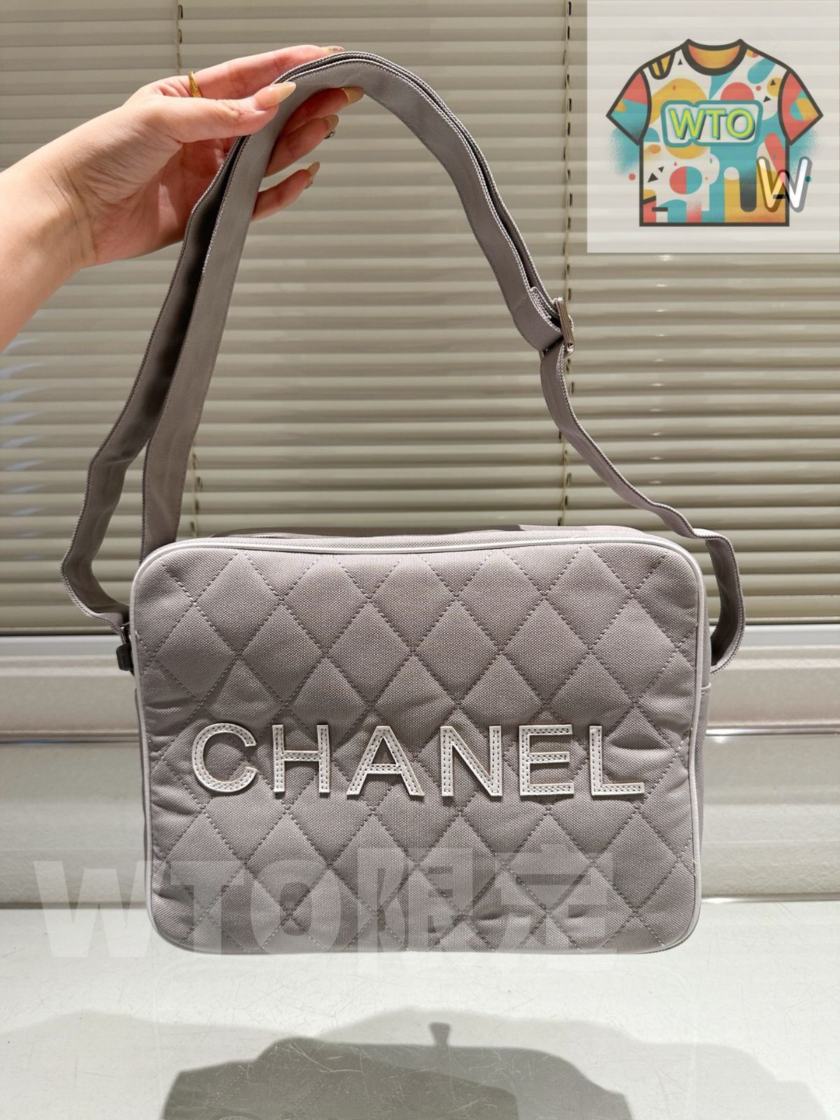 今日 Chanel Vintage Gym Bag 24Ss Camera Bag シャネル ヴィンテージ ジムバッグ 24Ss カメラバッグ-WTO輸入3