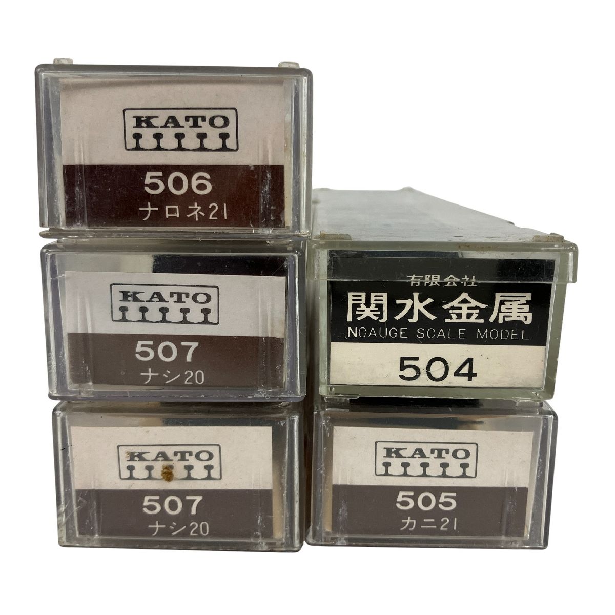 KATO ナシ20 2 ナロネ21 ナハネフ23 ナハフ20 カニ21 6両セット Nゲージ カトー 鉄道模型