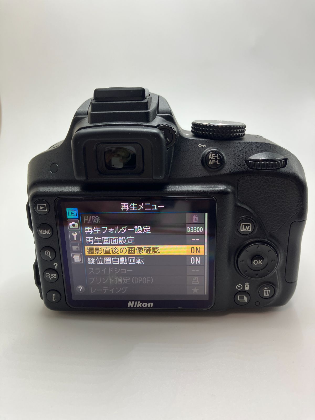 返品保証 動作 済 Nikon D3300 DX VR 18-55mm II レンズキット