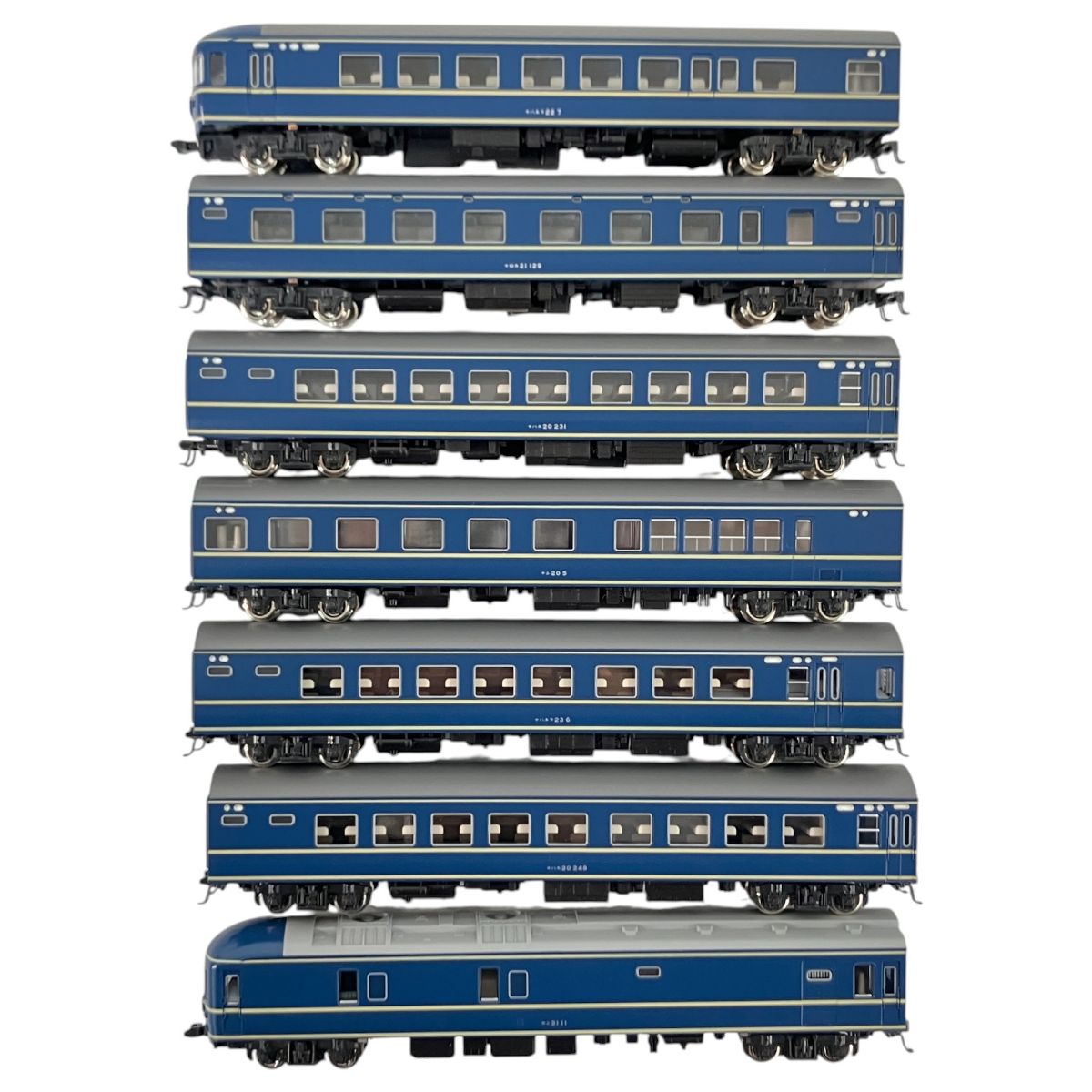 KATO 10-366 20系 寝台車 7両セット KATO20系7両10-366+3両+バックサイン KATO 10-366 20