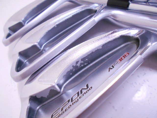 アイアンセット エポン AF 306 MOUDS 3 TOUR 110 6本セット S 26 セット 地クラブ カスタム スチールシャフト メンズ 右 8768