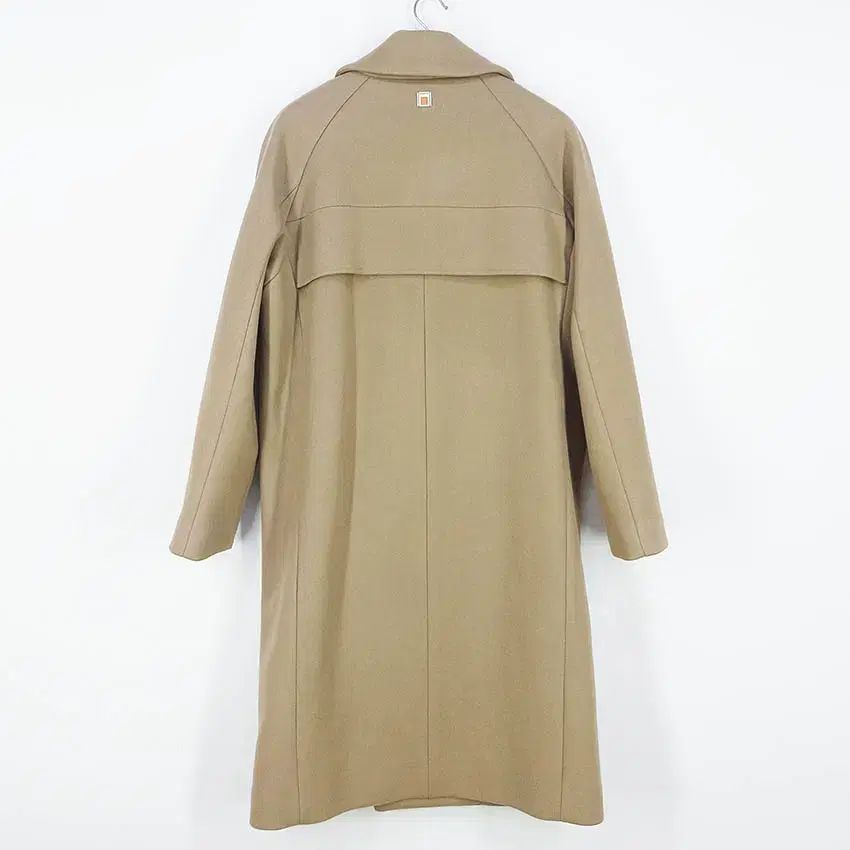 ZIOSONGZIO メンズ ロングウールコート ディープベージュ 100 HU41381