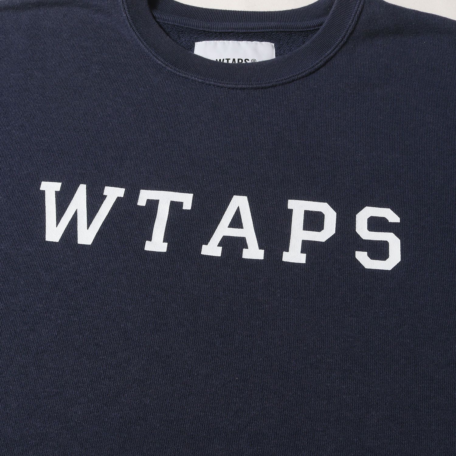 WTAPS ダブルタップス スウェット ネイビー 紺 サイズ:XL | 22SS