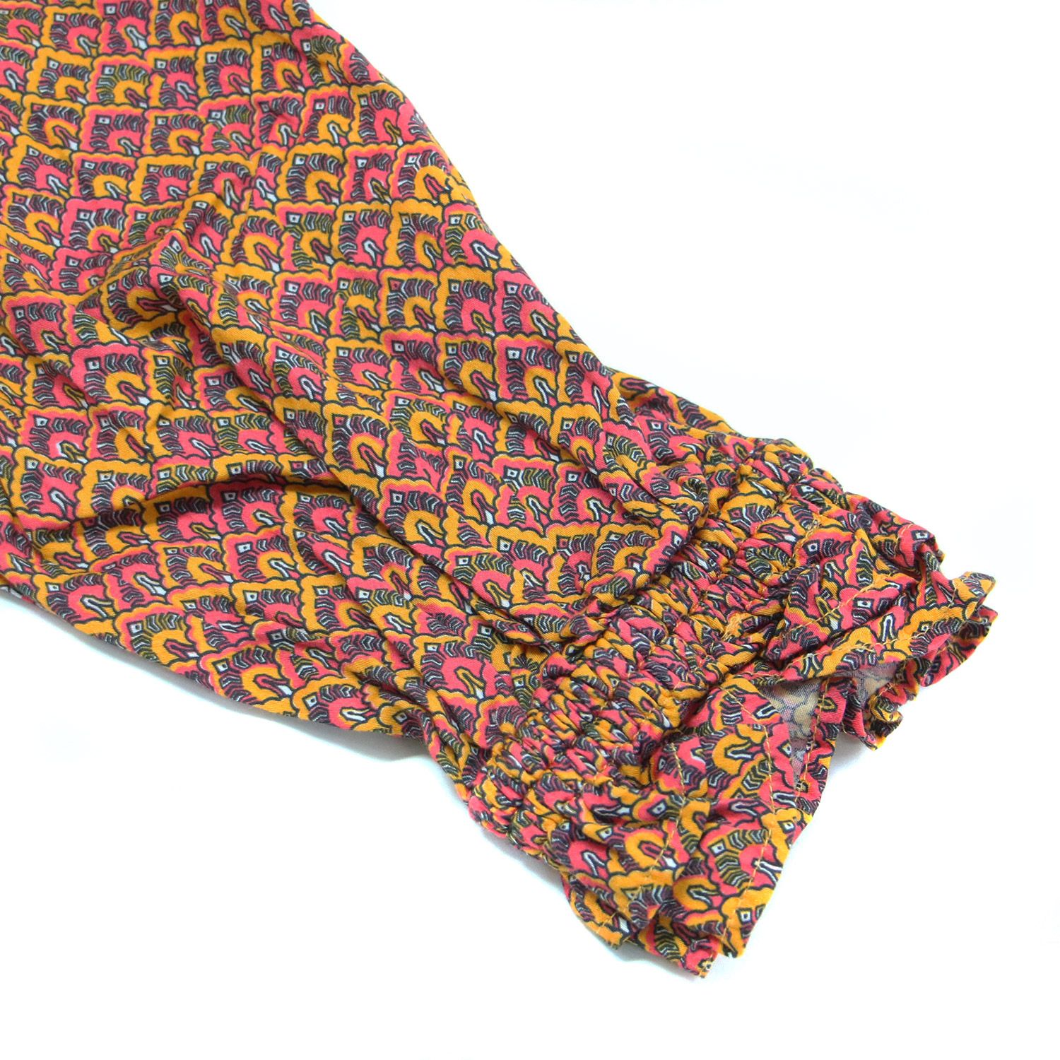 SOULEIADO ソレイアード ブラウス オレンジ系 サイズ:36(9号) | 24秋冬