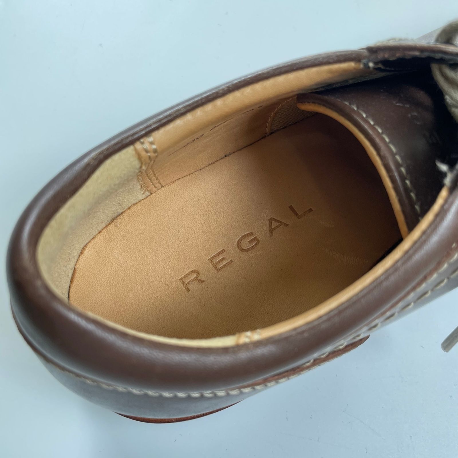 レザー レースアップスニーカー