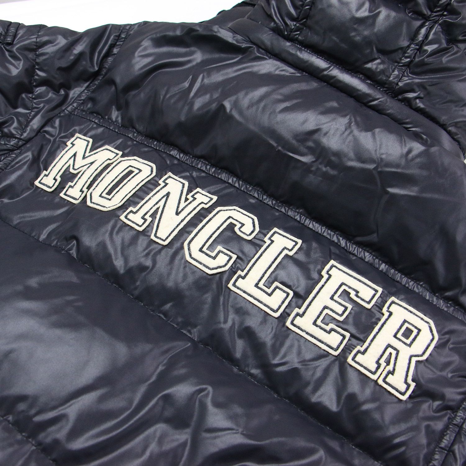 キッズダウン モンクレール 背中 ロゴ ダウン MONCLER モンクレール