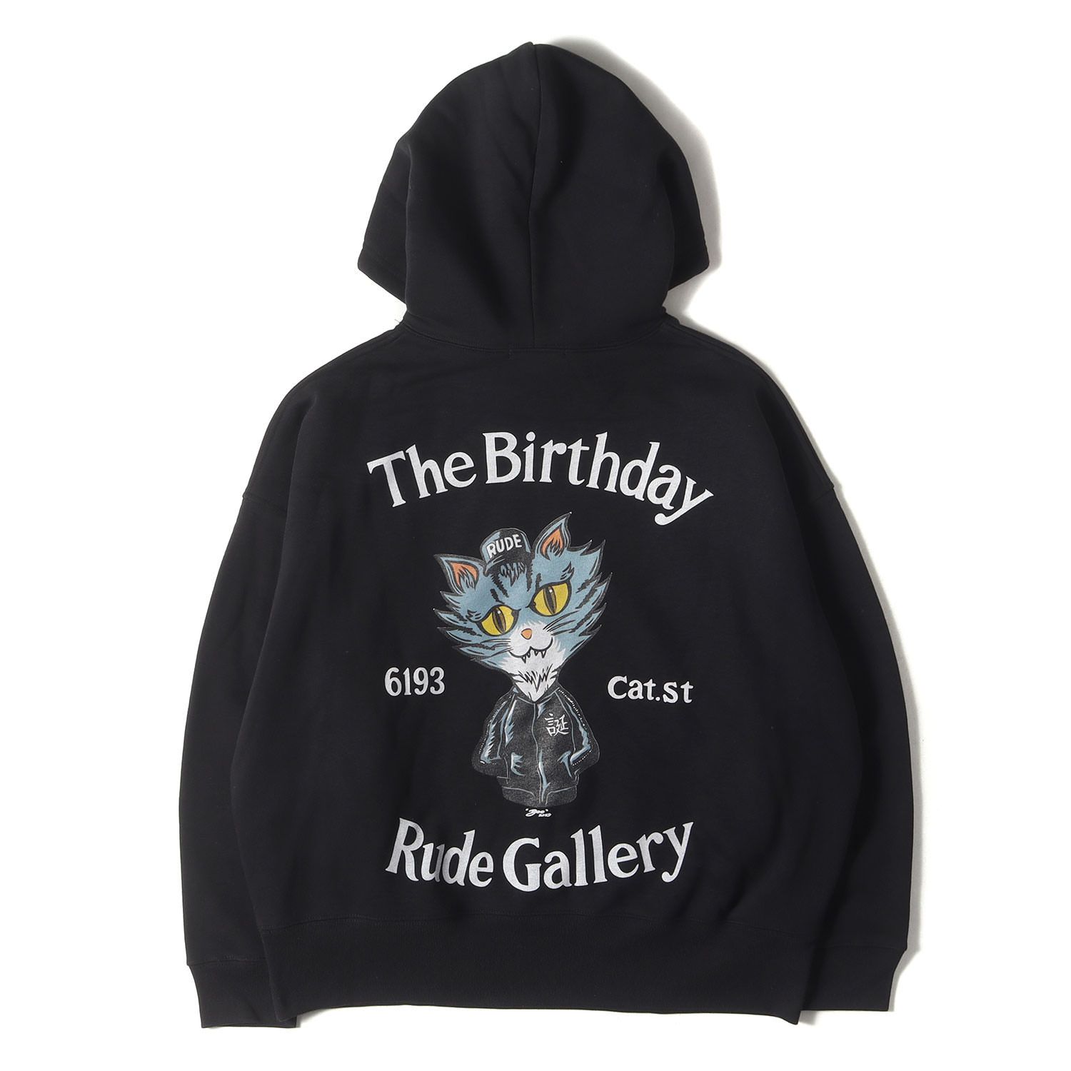 美品】RUDE GALLERY ルードギャラリー パーカー ブラック 黒 サイズ:M 