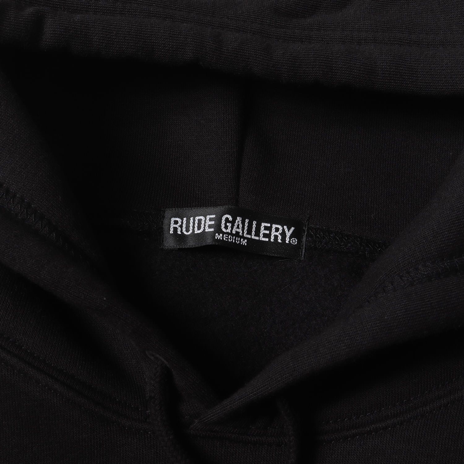 美品】RUDE GALLERY ルードギャラリー パーカー ブラック 黒 サイズ:M 