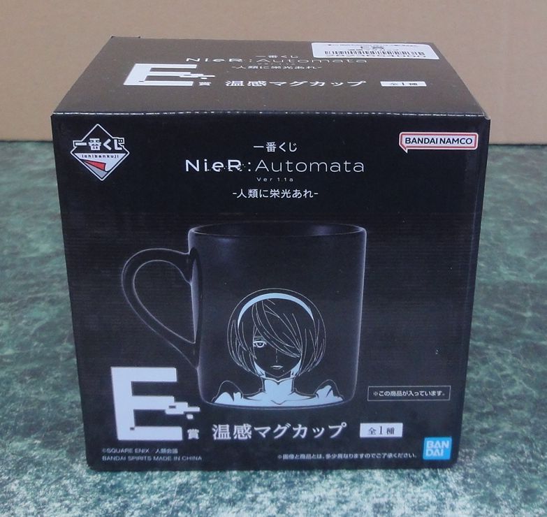NieR:Automata 人類に栄光あれ E賞 温感マグカップ 一番くじ - メルカリ