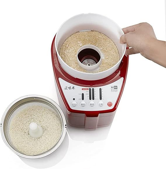 山本電気 精米機 1 5合 道場六三郎監修 匠味米 MB RC 52 R 赤