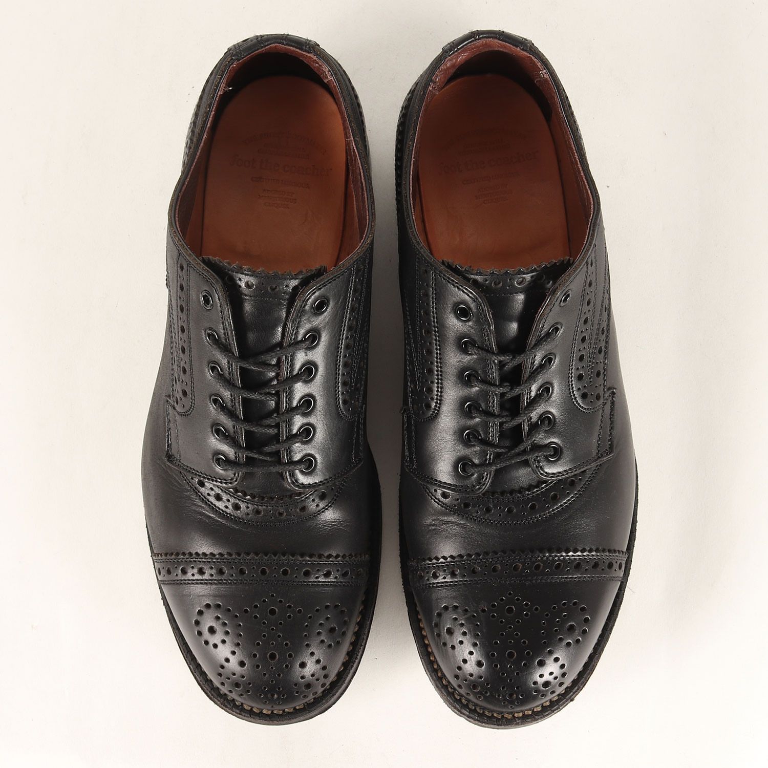 フットザコーチャー　メダリオン　レースアップシューズ フットザコーチャー メダリオン レースアップシューズ