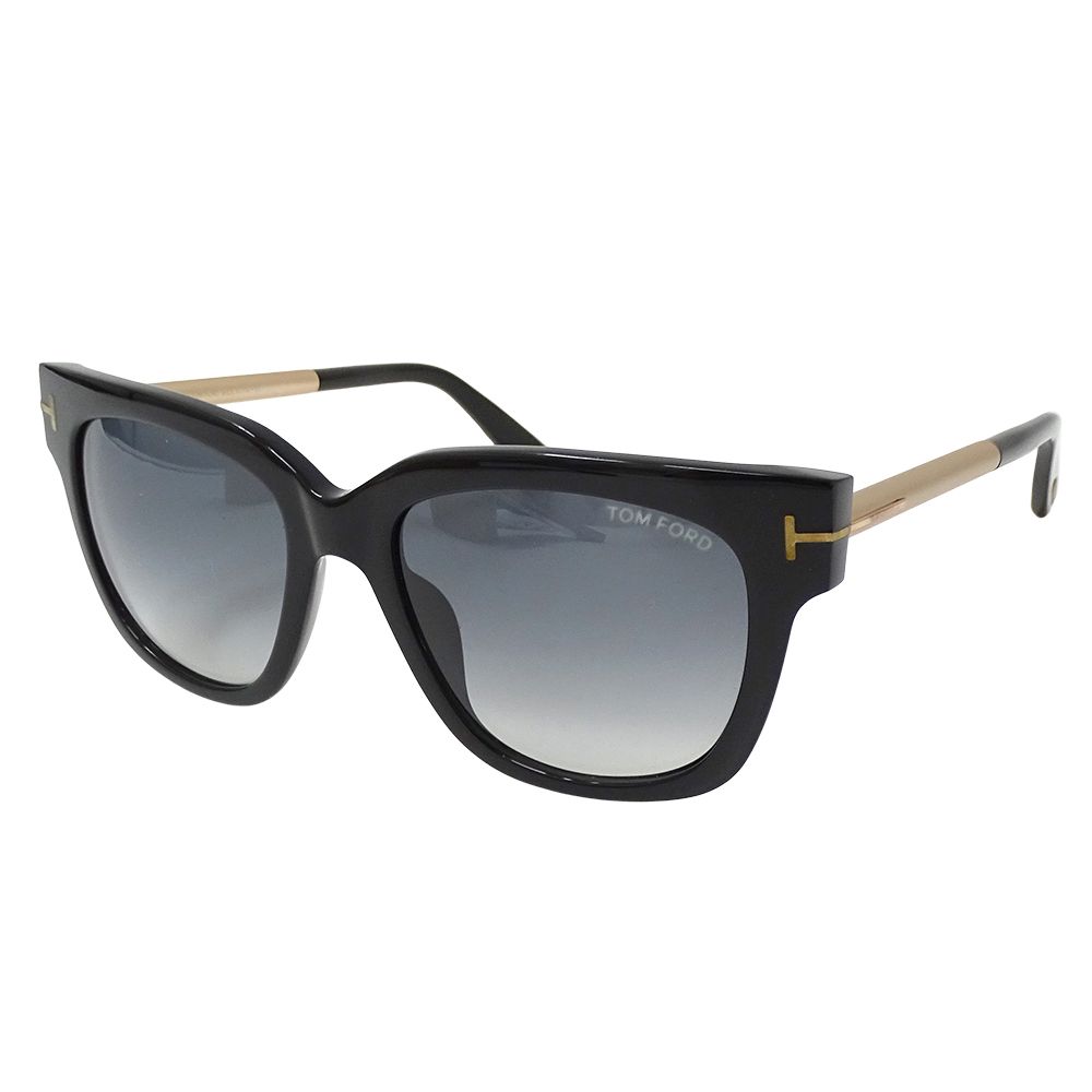 トムフォード TOM FORD サングラス メンズ ブラック ブルー TF436 サイズ53 18 140 グラデーション おしゃれ かっこいい
