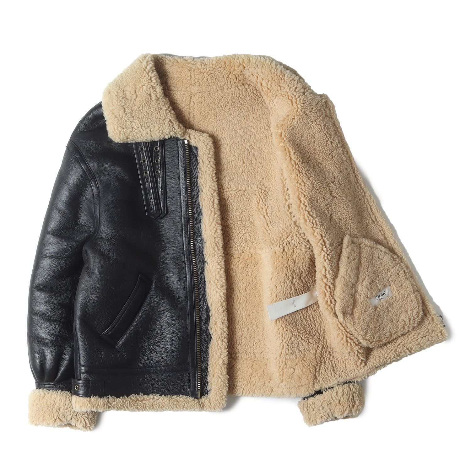 美品】CELINE セリーヌ ジャケット ブラック 黒 サイズ:50 | 22AW 