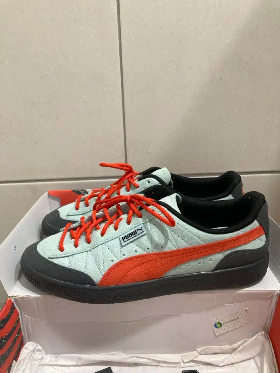 プーマxP A M クライド ラバー ライト アクア 290