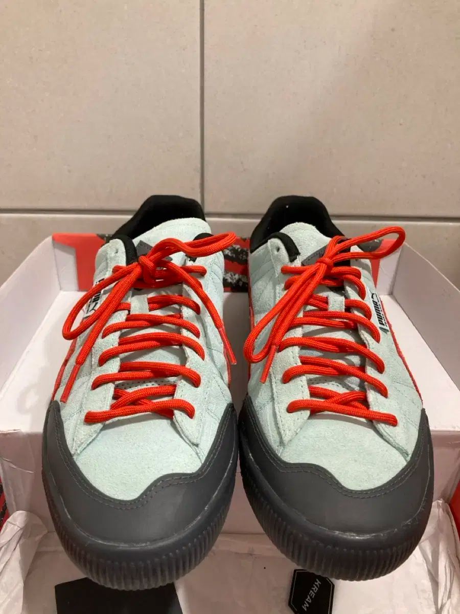 プーマxP A M クライド ラバー ライト アクア 290