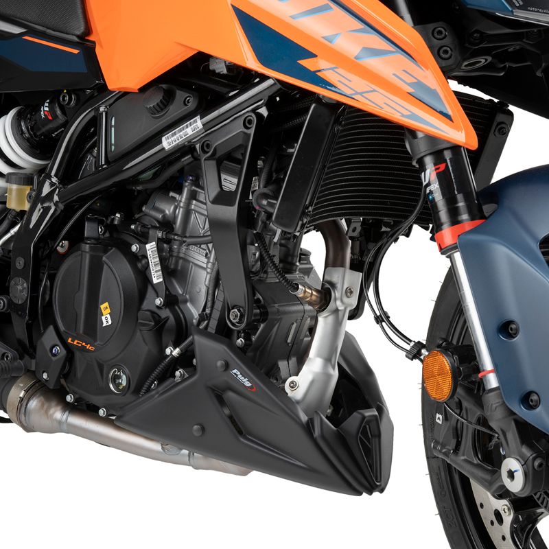Puig 22332 J ENGINE MATT BLACK KTM 125 DUKE 21 プーチ エンジンスポイラー