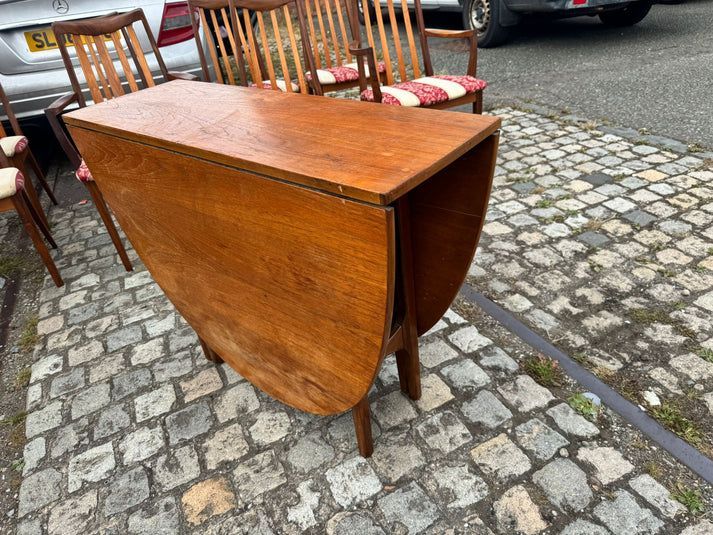 UK イギリス　ゲートレッグテーブル　チーク　ヴィンテージ UK イギリスゲートレッグテーブルチークヴィンテージ