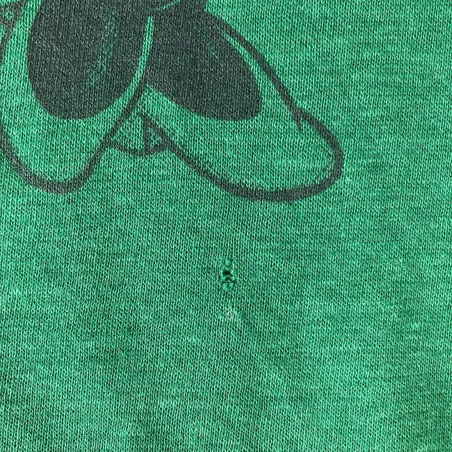 スウェット 80~90s vintage 90年代 トレーナー トップス ラグラン クルーネック 裏起毛 ディズニー ミニーマウス 古着