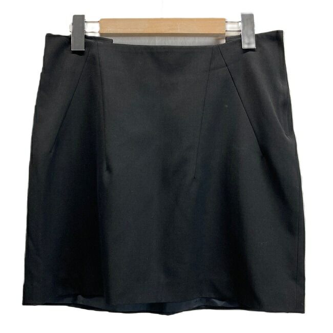 Y s ミニスカート タイトスカート スカート Aライン ウール 無地 YX-S01-126 ドメスティック 古着