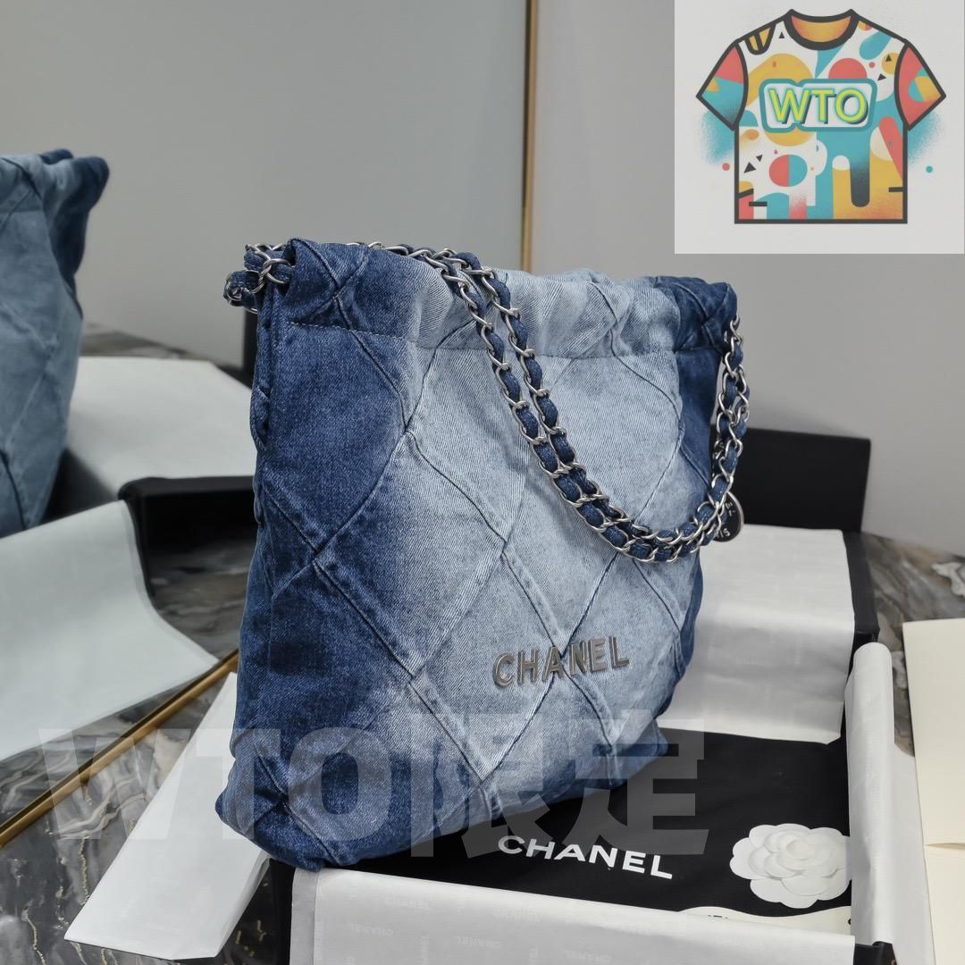 シャネル CHANEL バッグ デニム トートバッグ ショルダーバッグ| |